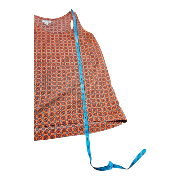 Old Navy Medium Orange Sleeveless Shirt - Picture 7 of 7